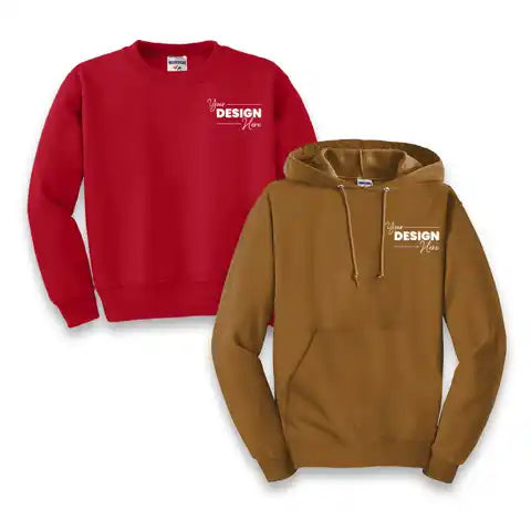 Custom Embroidered Sweatshirts for Companies, Teams & Staff