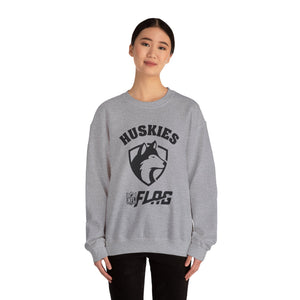 Huskies Flag Football - Unisex Heavy Blend™ Crewneck Sweatshirt Volume | Suamico WI
