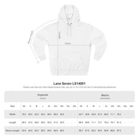 Huskies Flag Football - Three-Panel Fleece Hoodie Volume | Suamico, WI