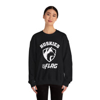 Huskies Flag Football - Unisex Heavy Blend™ Crewneck Sweatshirt Volume | Suamico WI