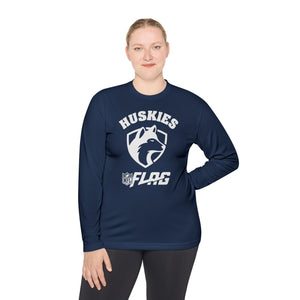 Huskies NFL FLAG Long Sleeve Tee — Lightweight Team Fan Shirt