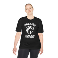Huskies Flag Football - Unisex Moisture Wicking Dri Fit Style Tee Volume | Suamico, WI