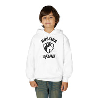 Youth Huskies Flag Football - Unisex Heavy Blend™ Hooded Sweatshirt Volume | Suamico, WI