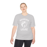 Huskies Flag Football - Unisex Moisture Wicking Dri Fit Style Tee Volume | Suamico, WI