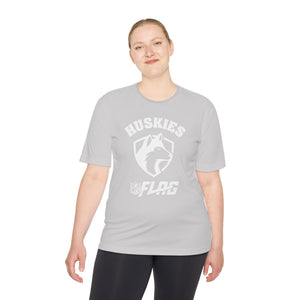 Huskies Flag Football - Unisex Moisture Wicking Dri Fit Style Tee Volume | Suamico, WI