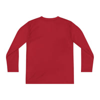 Youth Huskies Flag Football - Unisex Lightweight Long Sleeve Tee - Dri Fit Style Volume | Suamico, WI