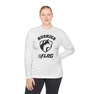 Huskies NFL FLAG Long Sleeve Tee — Lightweight Team Fan Shirt