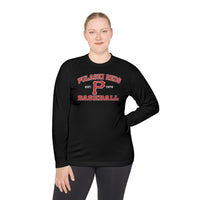 Pulaski Reds Baseball Est. 1978 - Unisex Lightweight Long Sleeve Tee - Dri Fit Style Volume