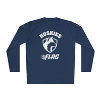 Huskies NFL FLAG Long Sleeve Tee — Lightweight Team Fan Shirt
