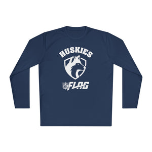 Huskies NFL FLAG Long Sleeve Tee — Lightweight Team Fan Shirt