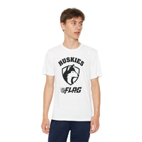 Youth Huskies Flag Football - Moisture Wicking Dri Fit Style Performance Tee Volume | Suamico, WI
