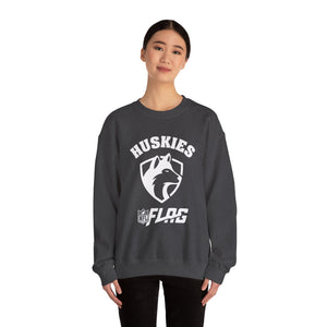 Huskies Flag Football - Unisex Heavy Blend™ Crewneck Sweatshirt Volume | Suamico WI