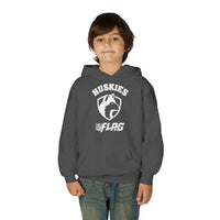 Youth Huskies Flag Football - Unisex Heavy Blend™ Hooded Sweatshirt Volume | Suamico, WI