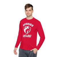 Huskies NFL FLAG Long Sleeve Tee — Lightweight Team Fan Shirt
