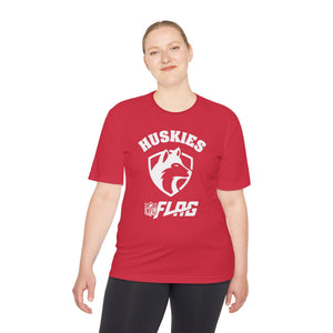 Huskies Flag Football - Unisex Moisture Wicking Dri Fit Style Tee Volume | Suamico, WI