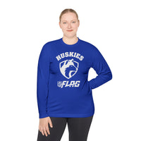 Huskies NFL FLAG Long Sleeve Tee — Lightweight Team Fan Shirt