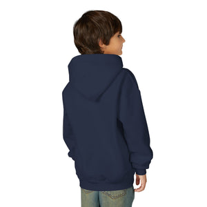 Youth Huskies Flag Football - Unisex Heavy Blend™ Hooded Sweatshirt Volume | Suamico, WI