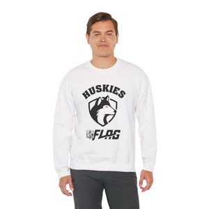 Huskies Flag Football - Unisex Heavy Blend™ Crewneck Sweatshirt Volume | Suamico WI