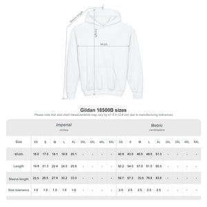 Youth Huskies Flag Football - Unisex Heavy Blend™ Hooded Sweatshirt Volume | Suamico, WI