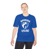 Huskies Flag Football - Unisex Moisture Wicking Dri Fit Style Tee Volume | Suamico, WI