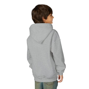 Youth Huskies Flag Football - Unisex Heavy Blend™ Hooded Sweatshirt Volume | Suamico, WI