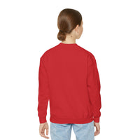 Youth Huskies Flag Football - Unisex Heavy Blend™ Crewneck Sweatshirt Volume | Suamico, WI