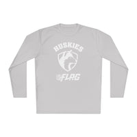 Huskies NFL FLAG Long Sleeve Tee — Lightweight Team Fan Shirt