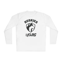 Huskies NFL FLAG Long Sleeve Tee — Lightweight Team Fan Shirt
