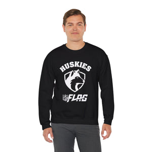 Huskies Flag Football - Unisex Heavy Blend™ Crewneck Sweatshirt Volume | Suamico WI