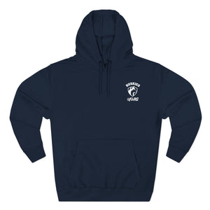 Huskies Flag Football - Three-Panel Fleece Hoodie Volume | Suamico, WI