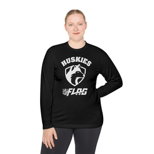 Huskies NFL FLAG Long Sleeve Tee — Lightweight Team Fan Shirt