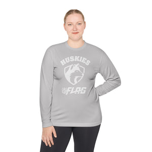 Huskies NFL FLAG Long Sleeve Tee — Lightweight Team Fan Shirt