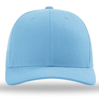 A light blue Richardson hat with a pre-curved visor.