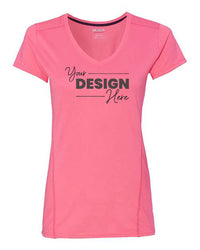 Gildan Performance Tech Women's V-Neck Safety T-Shirt