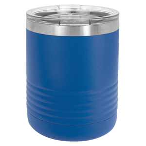 A personalized Kodiak Coolers 10 oz Tumbler Cup with Lid, set against a solid background.
