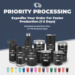 Kodiak Wholesale's Priority Processing - Expedite Your Order for Faster Production (1-3 Day - Production) helps expedite your order, ensuring a faster production time.