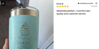 A person is holding a tumbler with Priority Processing - Expedite Your Order for Faster Production (1-3 Day - Production) by Kodiak Wholesale on it, trying to solve a problem.
