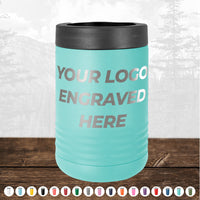 Get your Custom Standard Can Holder with your Logo or Design Engraved - Special Bulk Wholesale Volume Pricing laser engraved on this Kodiak Coolers stainless steel mug.