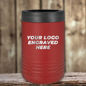 The Kodiak Coolers THROWBACK THURSDAY custom tumbler in red features your laser-engraved logo on the front and a black top—great for wholesale or promotional use with no setup fees.