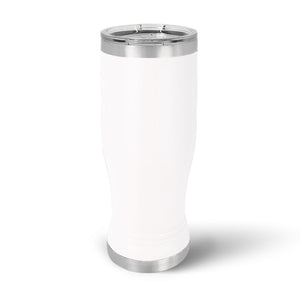 Kodiak Coolers' Custom 14 oz Pilsner Glass features laser engraving for personal designs, ideal for those valuing detailed glassware.