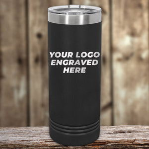 The Kodiak Coolers THROWBACK THURSDAY custom black tumbler with a stainless steel lid features your laser-etched logo—no setup fees! Perfect as a branded promotional gift. Offer ends at midnight!.