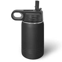 A Kodiak Coolers Custom 12 oz Water Bottle with your Logo or Design Engraved - Special Bulk Wholesale Volume Pricing made of stainless steel.