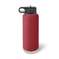 The Kodiak Coolers Custom 40 oz Water Bottle features a spill-proof flip top lid, perfect for personalization with laser-engraved designs. Ideal for customization, it comes with volume pricing and no minimum order requirement.