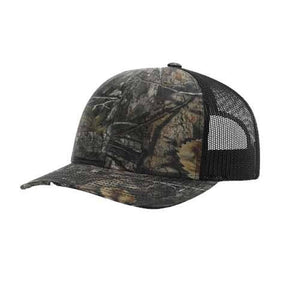 Patterned Snapback Trucker Cap