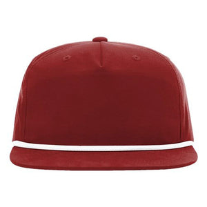 Richardson 256 Umpqua Rope Snapback Cap with a white stripe on the visor and UPF 50+ protection.