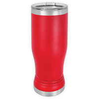 The BLANK ITEM - 14 oz Insulated Pilsner Glass by Kodiak Coolers, shown upright on a white background, makes an ideal logo promotional gift or stylish custom mug choice.