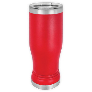 The BLANK ITEM - 14 oz Insulated Pilsner Glass by Kodiak Coolers, shown upright on a white background, makes an ideal logo promotional gift or stylish custom mug choice.