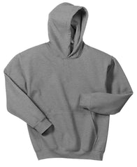 A comfortable Gildan - Youth Heavy Blend Hoodie Sweatshirt 18500B available in youth sizes, displayed on a white background.