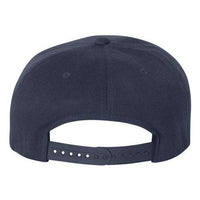 Flexfit 110 Flat Bill Snapback Hat - Custom Embroidered Hat