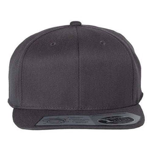 Flexfit 110 Flat Bill Snapback Hat - Custom Embroidered Hat
